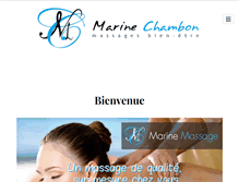 Tablet Screenshot of marinemassage.com